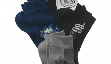 Geschenkbox mit 5 Paar Socken